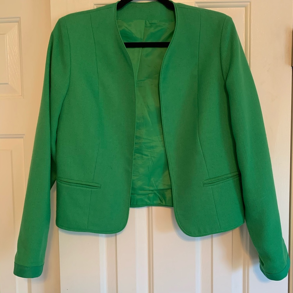 Barclay Square vintage green blazer